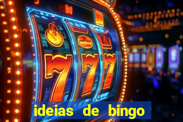 ideias de bingo para o natal